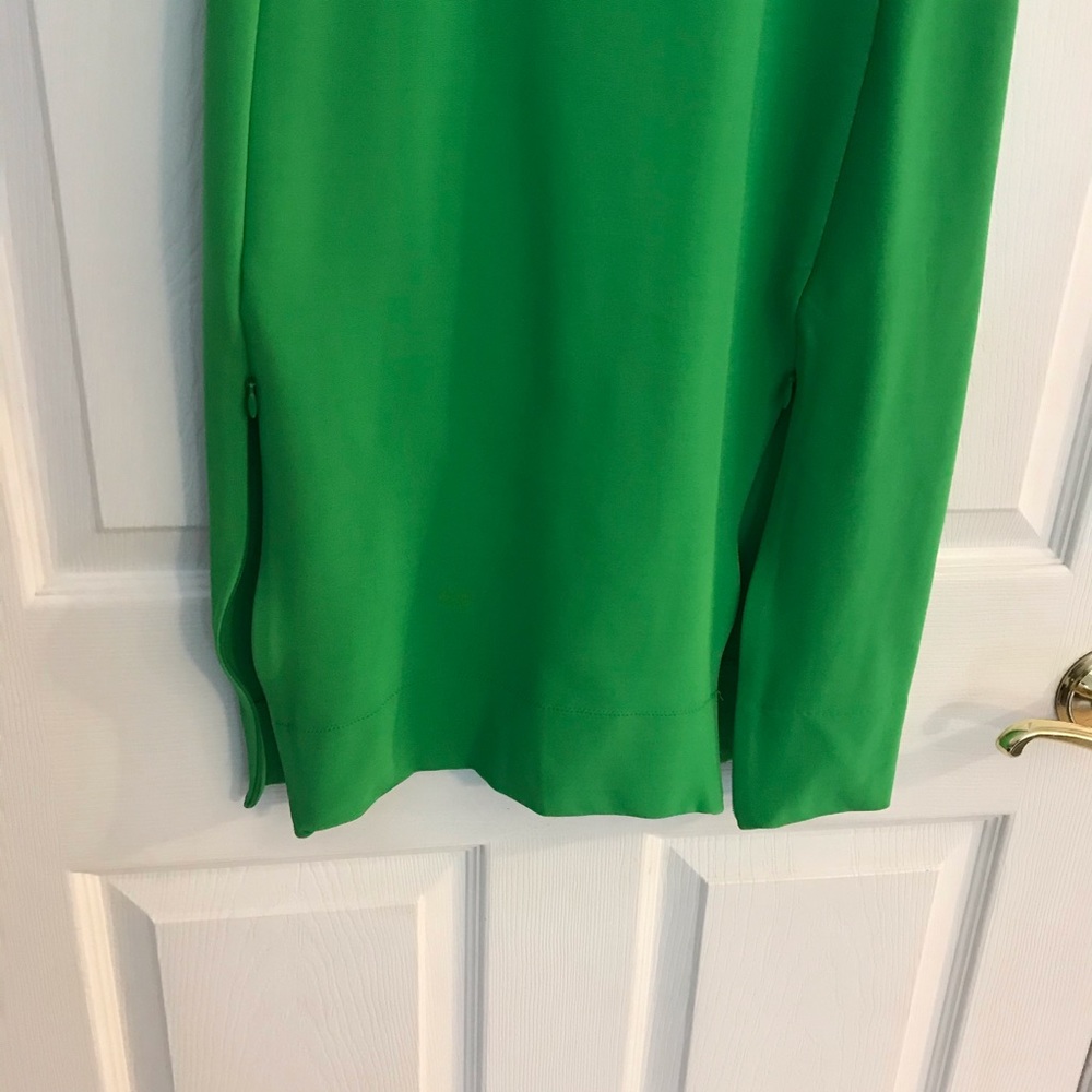 Diane Von Furstenberg Green Cap Sleeve Dress - Picture 6 of 10
